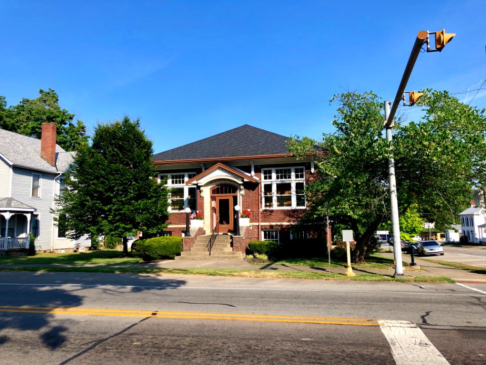 Old Rising Sun Public Library, Rising Sun, IN 