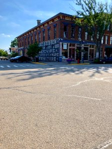Geo B. Gibson Hardware Store Building, Rising Sun, IN 