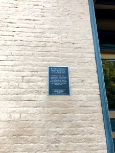Historical Marker, Old Hospital Building, Lawrenceburg, IN… 