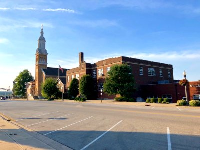 St. Lawrence Catholic Church and School, Lawrenceburg, IN 