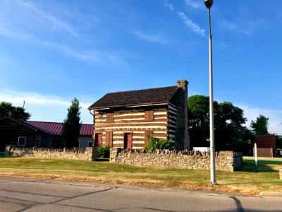 Angevine Cabin, Lawrenceburg, IN 