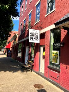 Swiss Perks Sign, Vevay, IN 