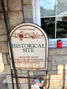Chateline House Historical Marker, Vevay, IN 