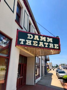 Damm Theatre Marquee, Osgood, Indiana 
