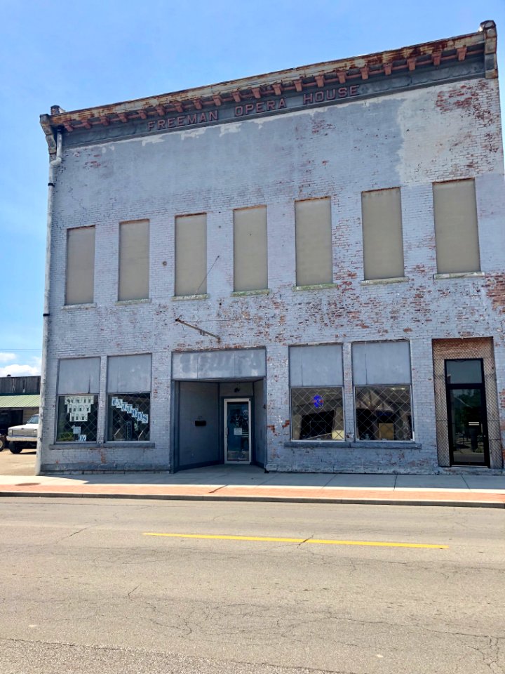 Freeman Opera House, Osgood, Indiana 