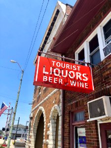 Tourist Liquors SIgn, Osgood, Indiana 