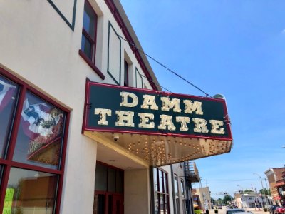 Damm Theatre Marquee, Osgood, Indiana 