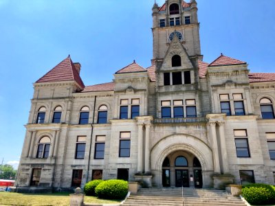 Rush County Courthouse, Rushville, IN 
