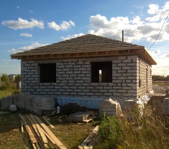 Building housing home construction