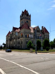 Rush County Courthouse, Rushville, IN 