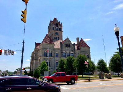 Rush County Courthouse, Rushville, IN 