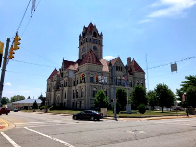 Rush County Courthouse, Rushville, IN 