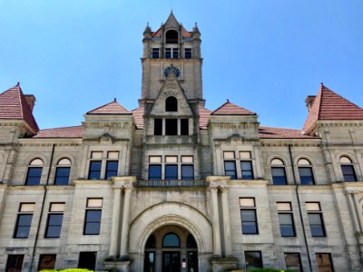 Rush County Courthouse, Rushville, IN 