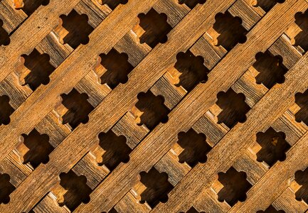 Geometric abstract structure photo