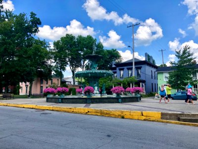 Broadway Fountain, Madison, IN 