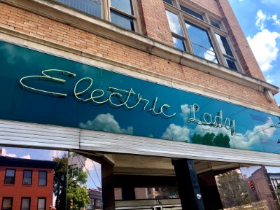 Electric Lady Sign, Madison, IN 