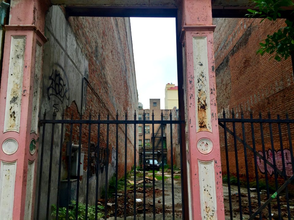 Abandoned Building Shell, New Orleans, LA 