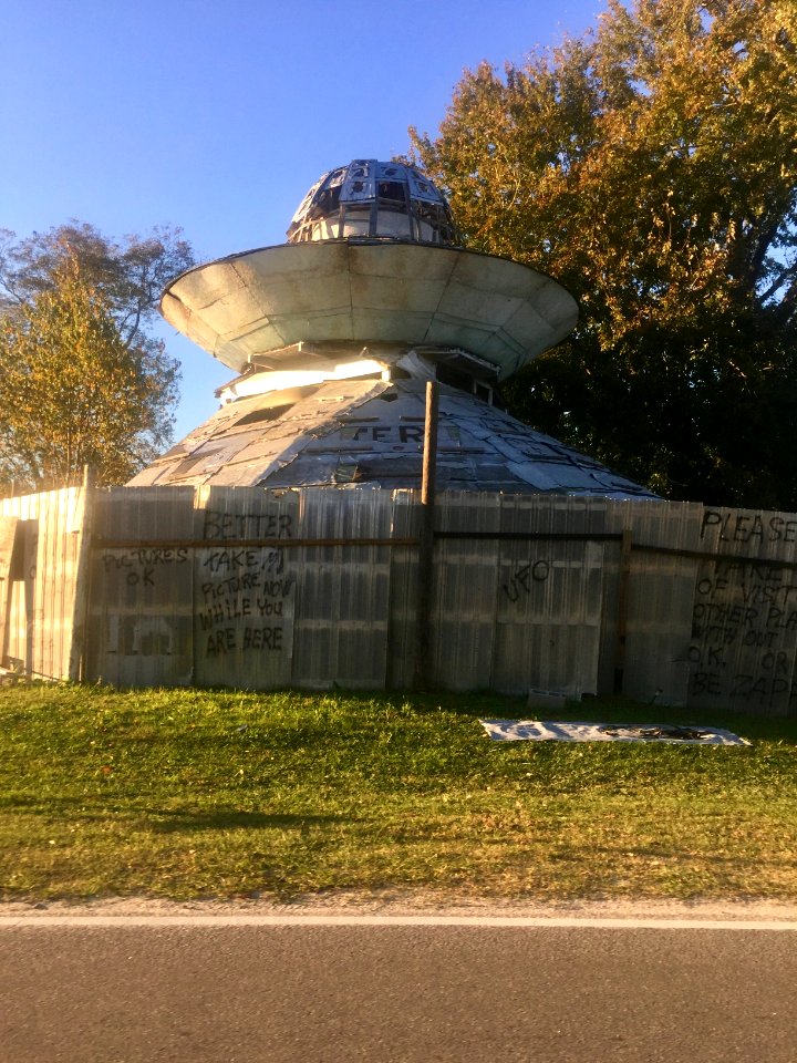 UFO Welcome Center, Bowman, SC 