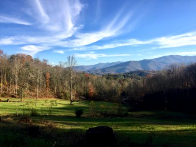 View of the Blue Ridge Mountains, Somewhere Near Sylva, NC… 