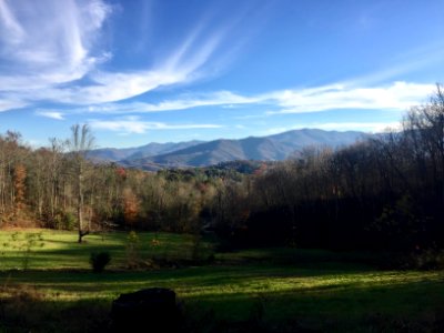 View of the Blue Ridge Mountains, Somewhere Near Sylva, NC… 