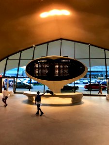 Departures Board, TWA Flight Center, John F. Kennedy Inter… 