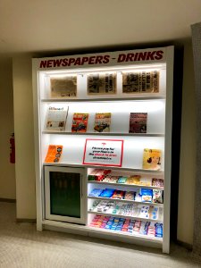 Newspaper Stand, TWA Flight Center, John F. Kennedy Intern… 