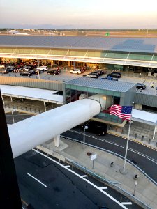 View from Pool Deck, TWA Hotel, John F. Kennedy Internatio… 