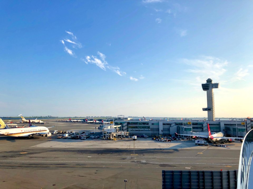 View from Pool Deck, TWA Hotel, John F. Kennedy Internatio… 