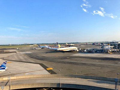 View from Pool Deck, TWA Hotel, John F. Kennedy Internatio… 