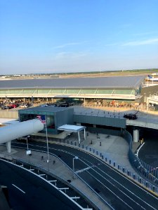 View from Pool Deck, TWA Hotel, John F. Kennedy Internatio… 