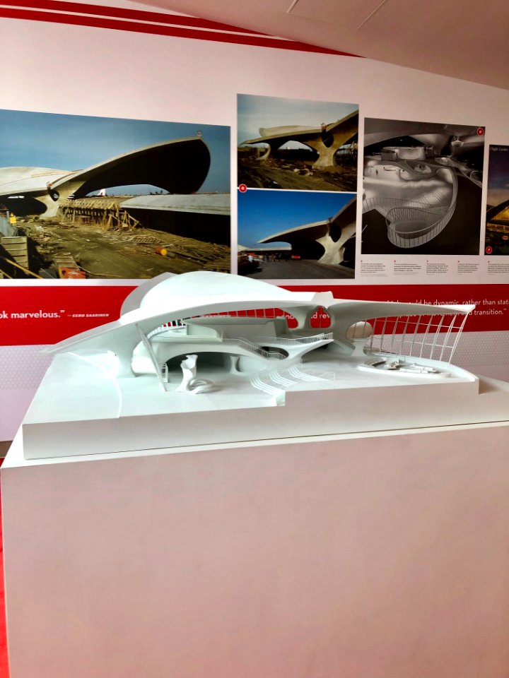 Scale Model of TWA Flight Center, John F. Kennedy Internat… 
