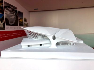 Scale Model of TWA Flight Center, John F. Kennedy Internat… 