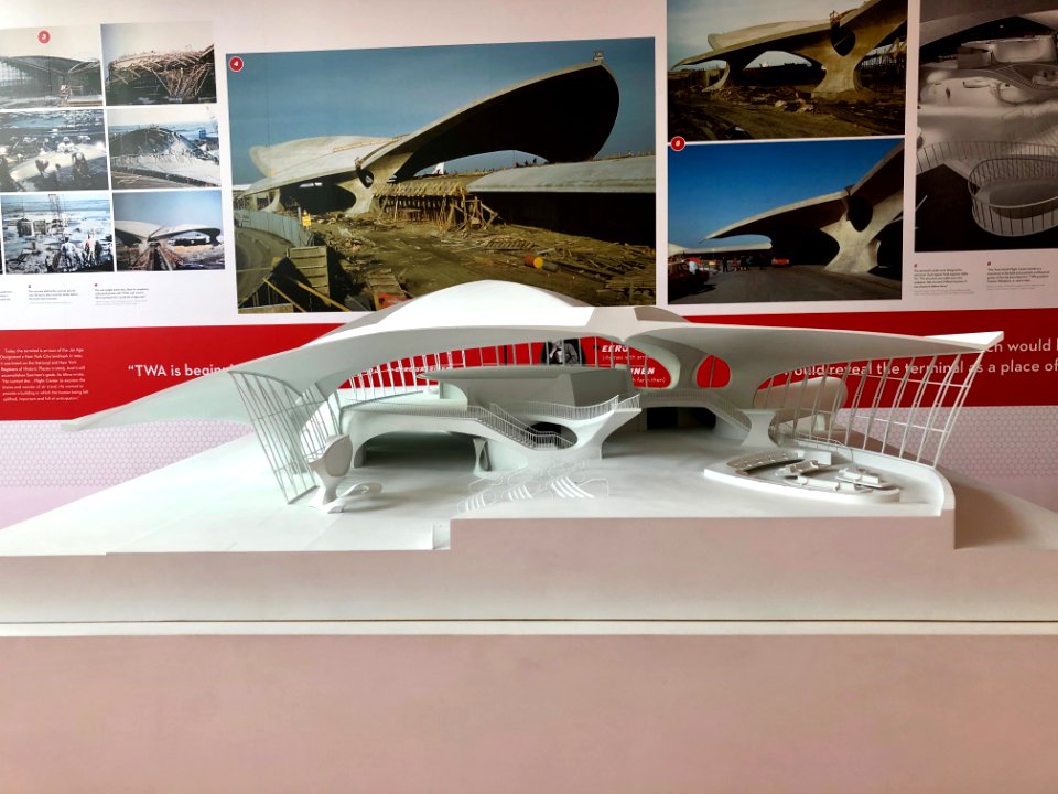 Scale Model of TWA Flight Center, John F. Kennedy Internat… 
