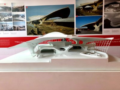 Scale Model of TWA Flight Center, John F. Kennedy Internat… 