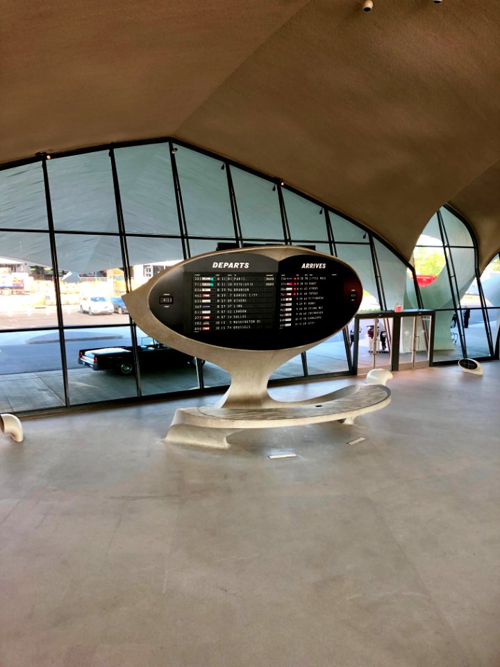Departures Board, TWA Flight Center, John F. Kennedy Inter… 
