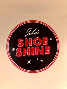 John's Shoe Shine Sign, TWA Flight Center, John F. Kennedy… 