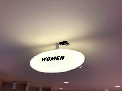 Women Sign, TWA Flight Center, John F. Kennedy Internation… 