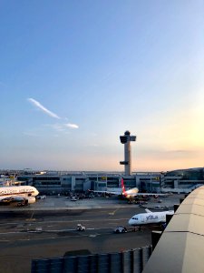 View from Pool Deck, TWA Hotel, John F. Kennedy Internatio… 