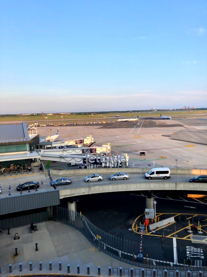 View from Pool Deck, TWA Hotel, John F. Kennedy Internatio… 
