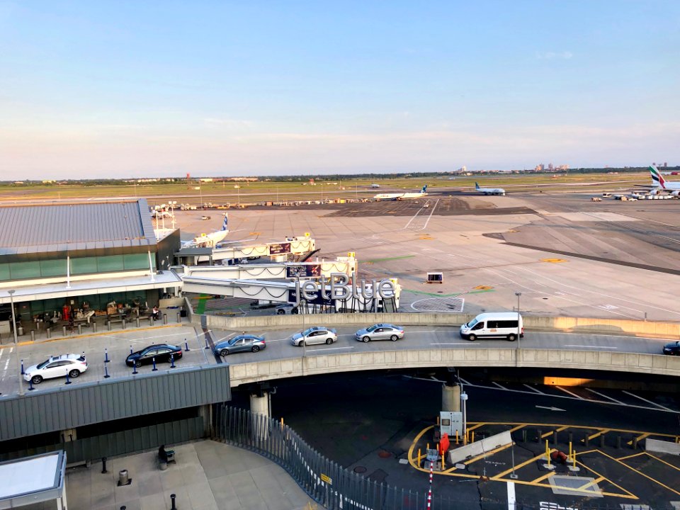 View from Pool Deck, TWA Hotel, John F. Kennedy Internatio… 