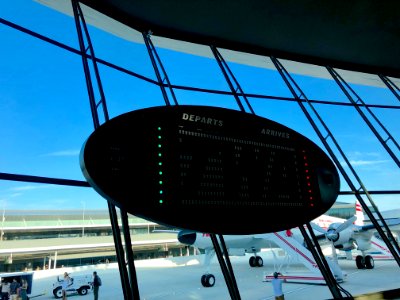 Sunken Lounge Departures Board, TWA Flight Center, John F.… 