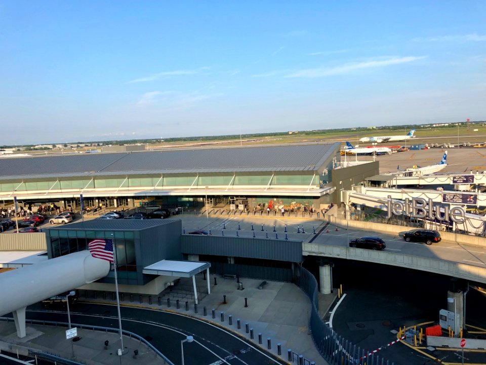 View from Pool Deck, TWA Hotel, John F. Kennedy Internatio… 