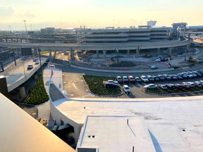 View from Pool Deck, TWA Hotel, John F. Kennedy Internatio… 