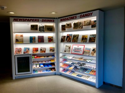 Newspaper Stand, TWA Flight Center, John F. Kennedy Intern… 