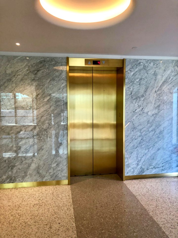 Elevator Lobby, Saarinen Wing, TWA Hotel, John F. Kennedy … 