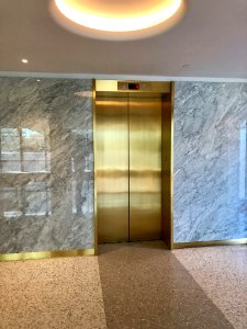 Elevator Lobby, Saarinen Wing, TWA Hotel, John F. Kennedy … 