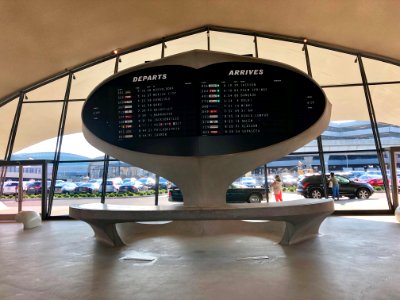 Departures Board, TWA Flight Center, John F. Kennedy Inter… 