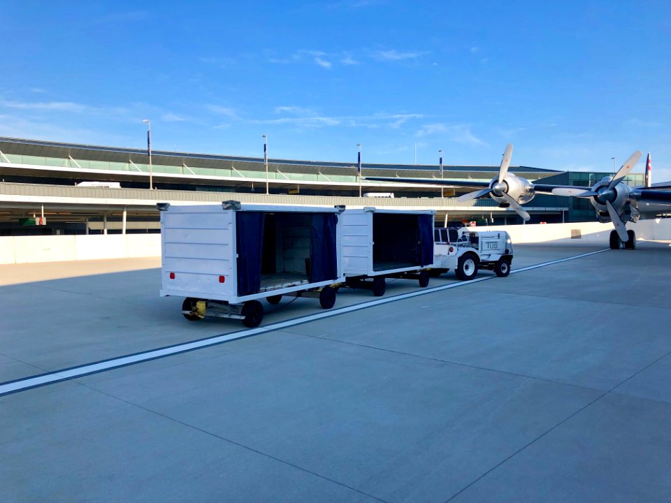Baggage Transportation Vehicle, TWA Hotel, John F. Kennedy… 