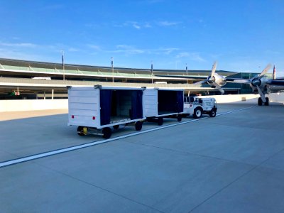 Baggage Transportation Vehicle, TWA Hotel, John F. Kennedy… 