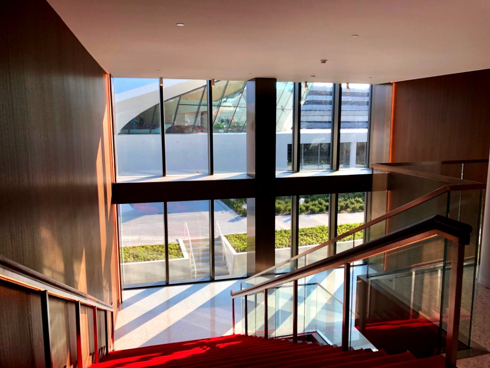 Stairs, Saarinen Wing, TWA Hotel, John F. Kennedy Internat… 